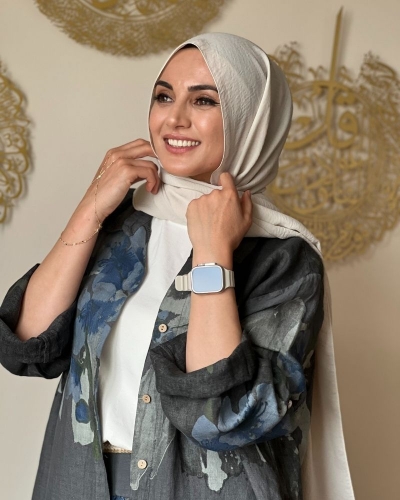 İTHAL KAŞVİ KETEN TAKIM ANTRASİT resmi